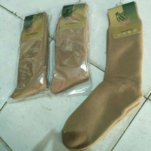 Kaos Kaki PDL Warna Crem Delta