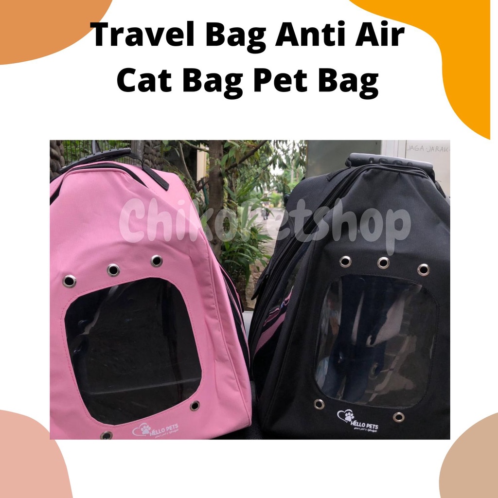 Tas Ransel Hewan kucing Travel Bag Nyaman dan Anti Air Cat Bag Pet bag