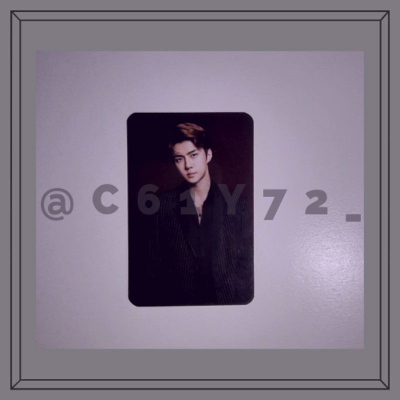 Photocard Sehun Official