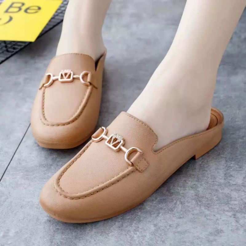 Sepatu Fliptop Fashion Korea Jsm Aksen V Import high Quality RF