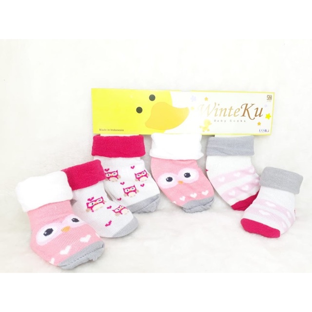 Kaos kaki WINTEKU 3in1 newborn 0-6bln TERMURAH!!!