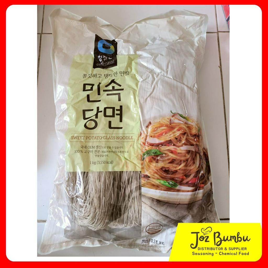 

Daesang Chung Jung One Bihun Ubi 1 kg - Sohun Import Korea sweet potato noodle - Glass Noodle