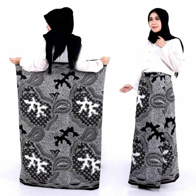 SARUNG GOYOR MONOKROM/HITAM PUTIH