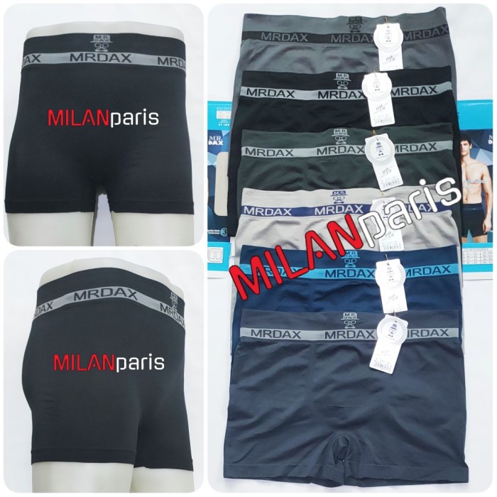 MR DAX - CD CELANA DALAM BOXER PRIA SEAMLESS BEST QUALITY