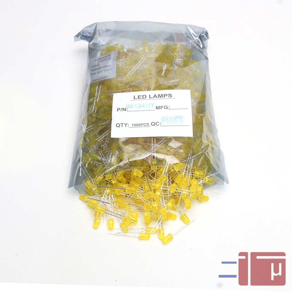 x10 Led 5mm Kuning Diffused Untuk Indikator