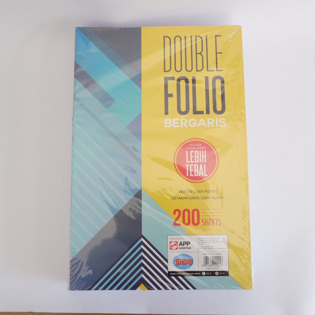 

ECER (4000=10PCS) KERTAS DOUBLE FOLIO BERGARIS SIDU TRULLY KIKY | ALHAZEN_BS