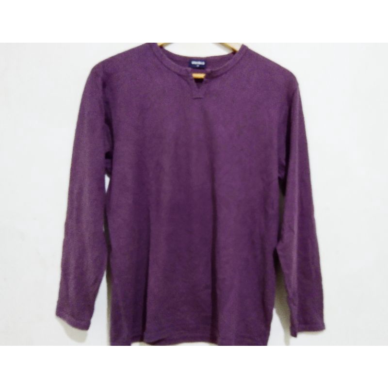 Tshirt/Kaos Uniqlo Lengan Panjang Second Branded