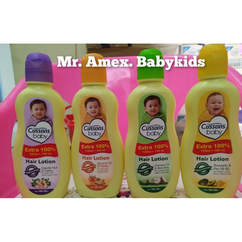 CUSSONS/CUSSONS BABY/CUSSONS BABY HAIR LOTION/HAIR LOTION CUSSONS/MINYAK RAMBUT BAYI