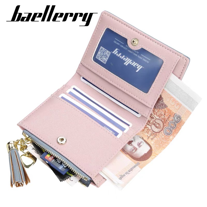 Dompet Cewek BAELLERRY Wallet Import Dompet Koin IMPORT Dompet Lipat