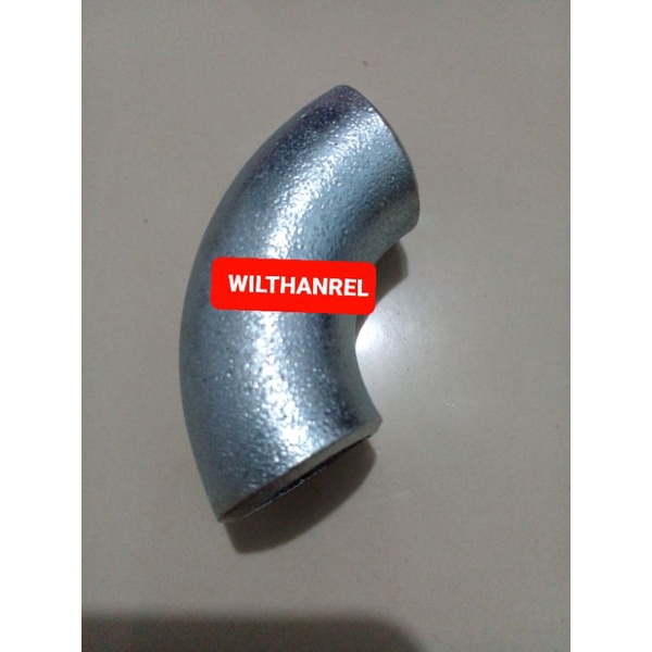 elbow galvanis 1/2" sgp sambungan pipa las