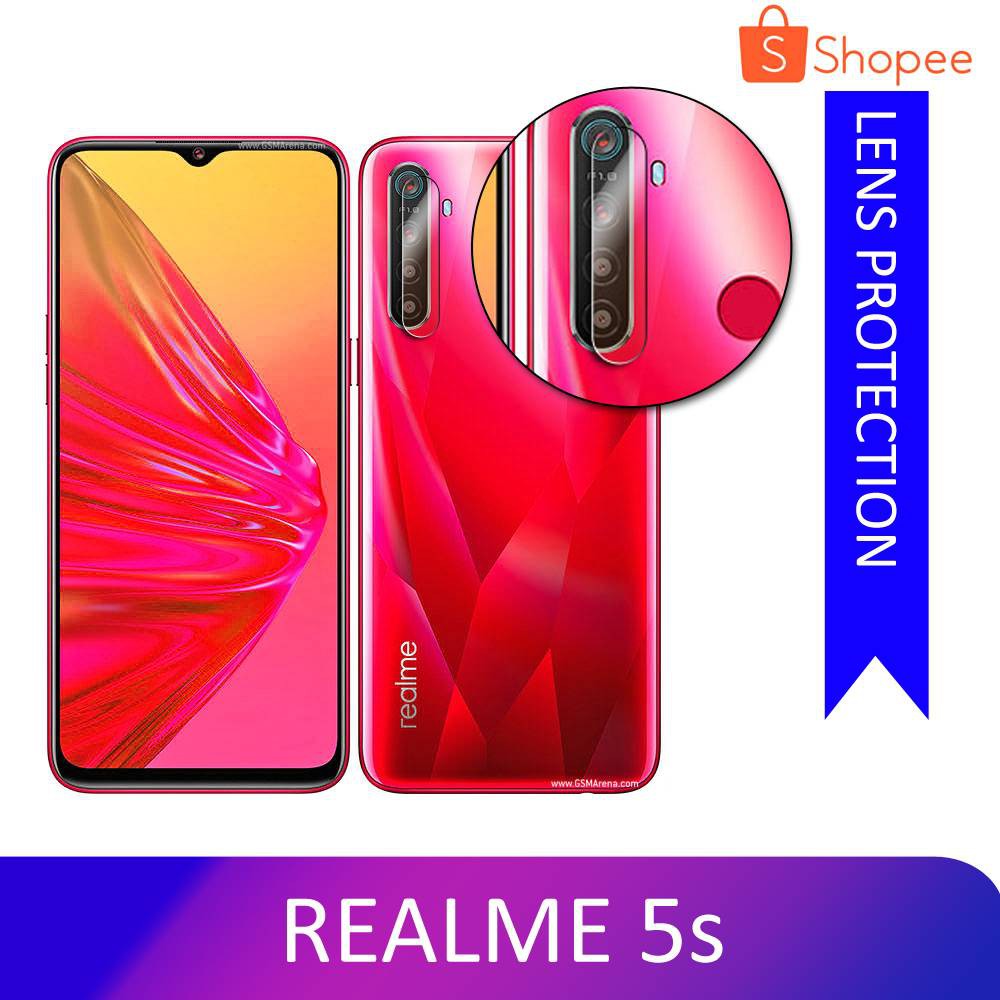 Tempered Glass Kamera REALME 5s Pelindung Kamera Bahan kaca