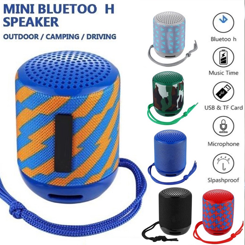 Speaker Bluetooh TG129 Wireless Speaker Mini Super Bass Speaker Radio Support Memory Bluetooh Radio Flasdisk