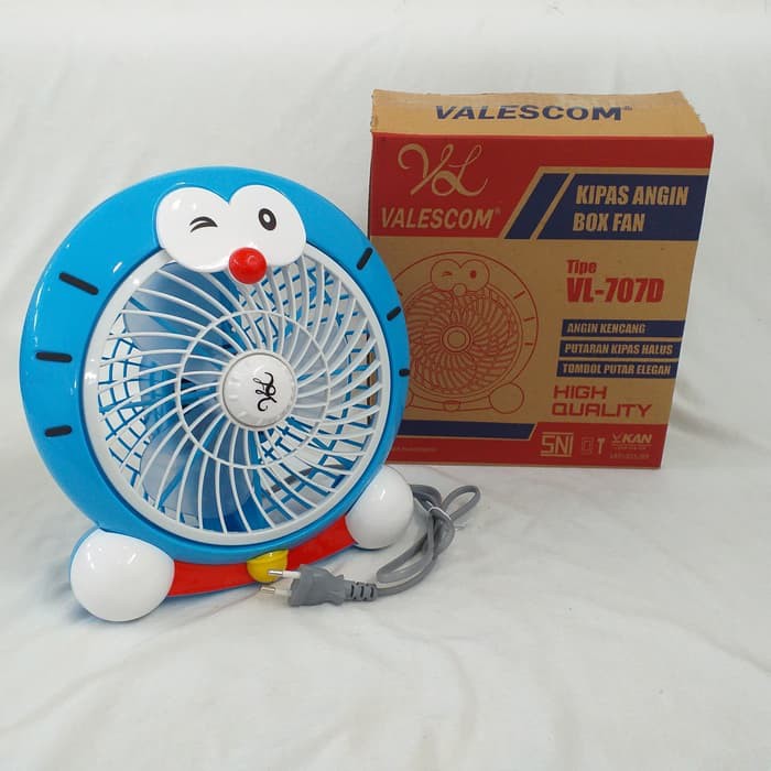 Kipas Angin/Box Fan DORAEMON WELHOME WH-120D ***TOP