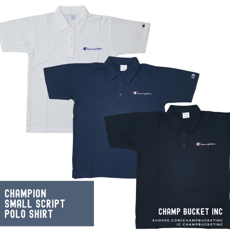 Original Champion Small Script Polo Shirt