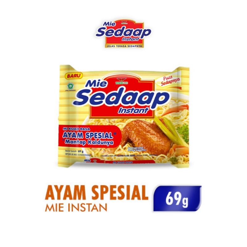

Mie Sedaap Rasa Ayam Spesial 1 Pcs