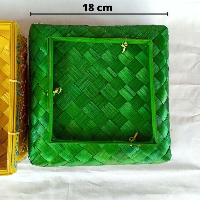 Harga special || A70D0 Bokor Bambu Pemuspan 18 cm / Bokor Bali Murah / Keben Bali / Bahan Hampers ||