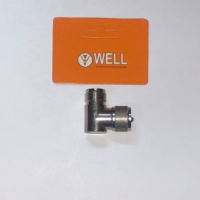 CONN. L UHF MALE-UHF FEMALE