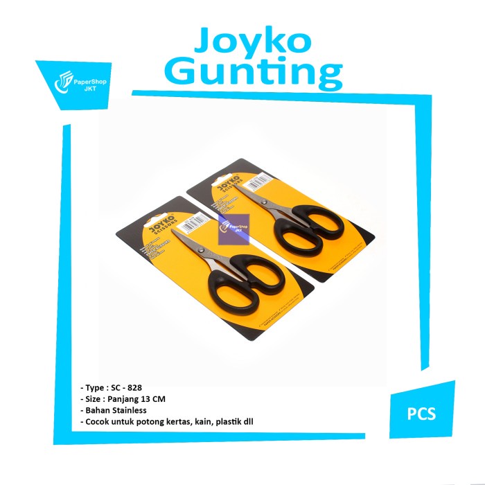 

kertas-pemotong- grosir!!! gunting kecil joyko sc 828 -pemotong-kertas.