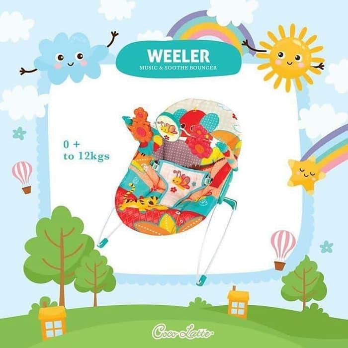 bouncer Cocolatte Weeler  Music &amp; Soothe bouncer