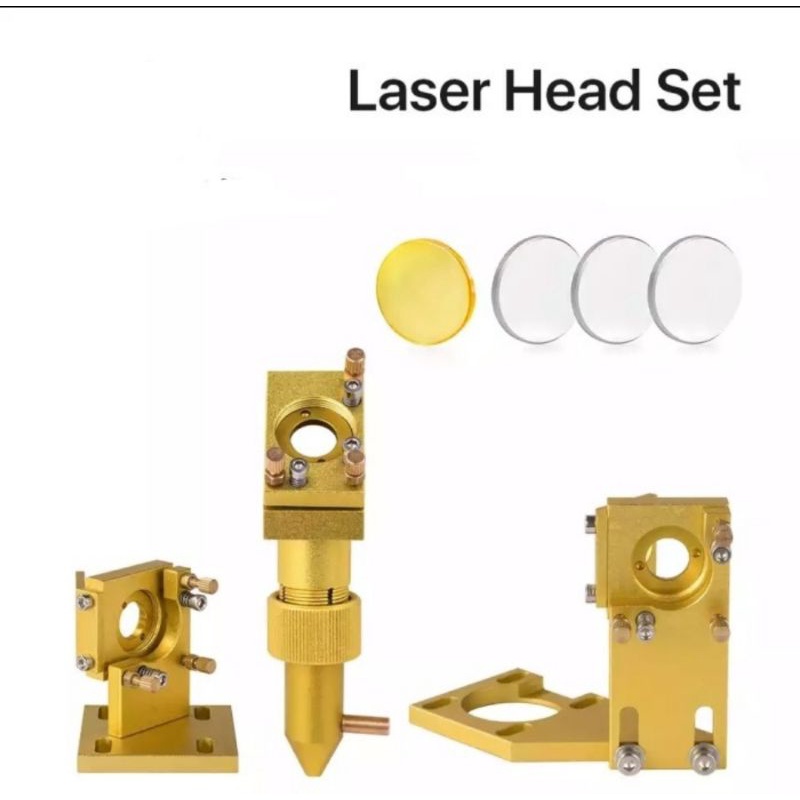 Laser head laser co2 set kwalitas bagus lengkap 1 set mirror dan focus promo