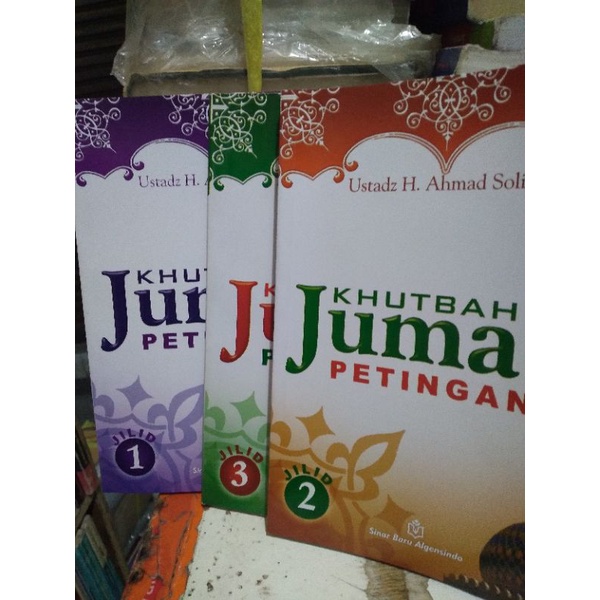 KHUTBAH JUMAT KU BAHASA SUNDA 3 BUKU