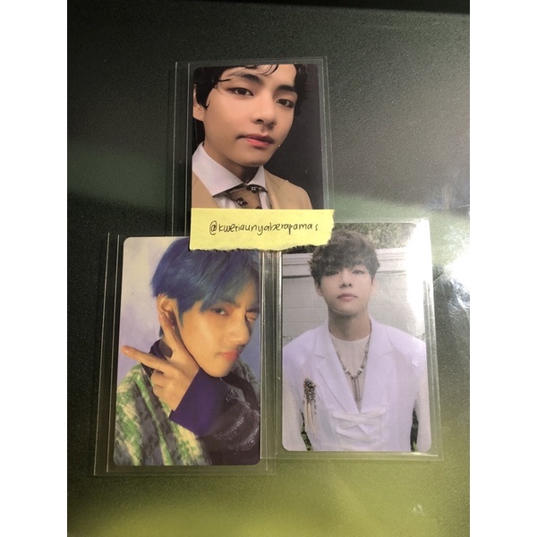 taehyung photocard pc album mots 7 persona ld butter pws