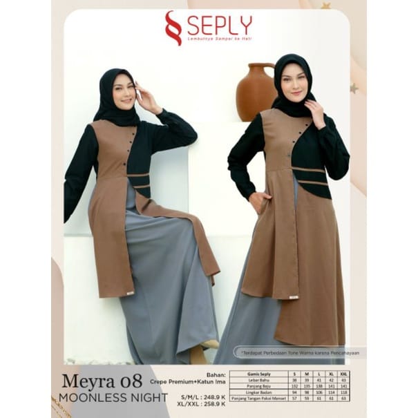 GAMIS TERBARU 2022 SEPLY MEYRA 08 MOONLESS NIGHT