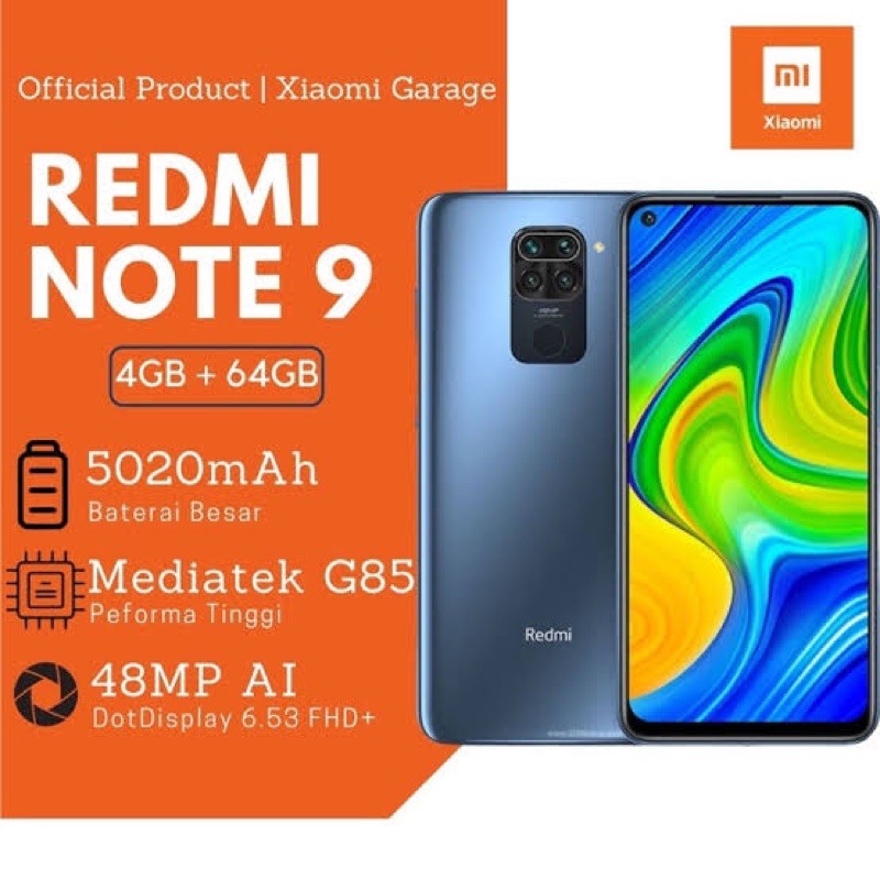 redmi note 9 4/64
