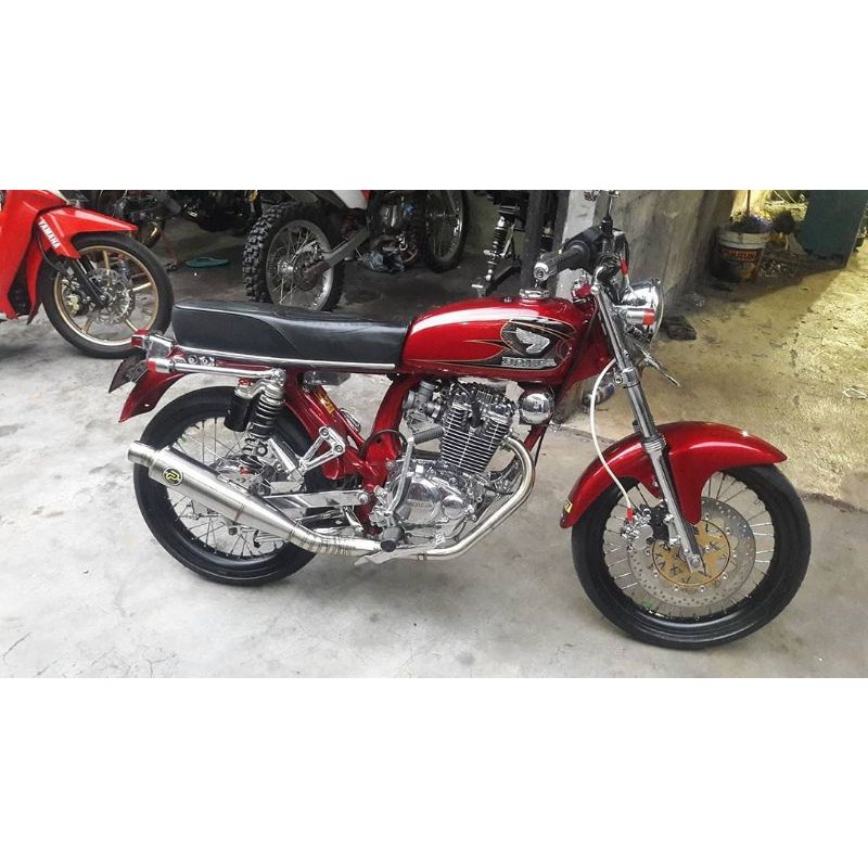 Knalpot CB TIGER MegaPro GL Free Flow Pekajaman Muffler