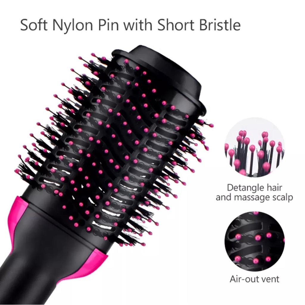 ONE STEP HAIR DRYER AND STYLER HOT AIR BRUSH Pengeriting SISIR PENGERING RAMBUT 3IN1