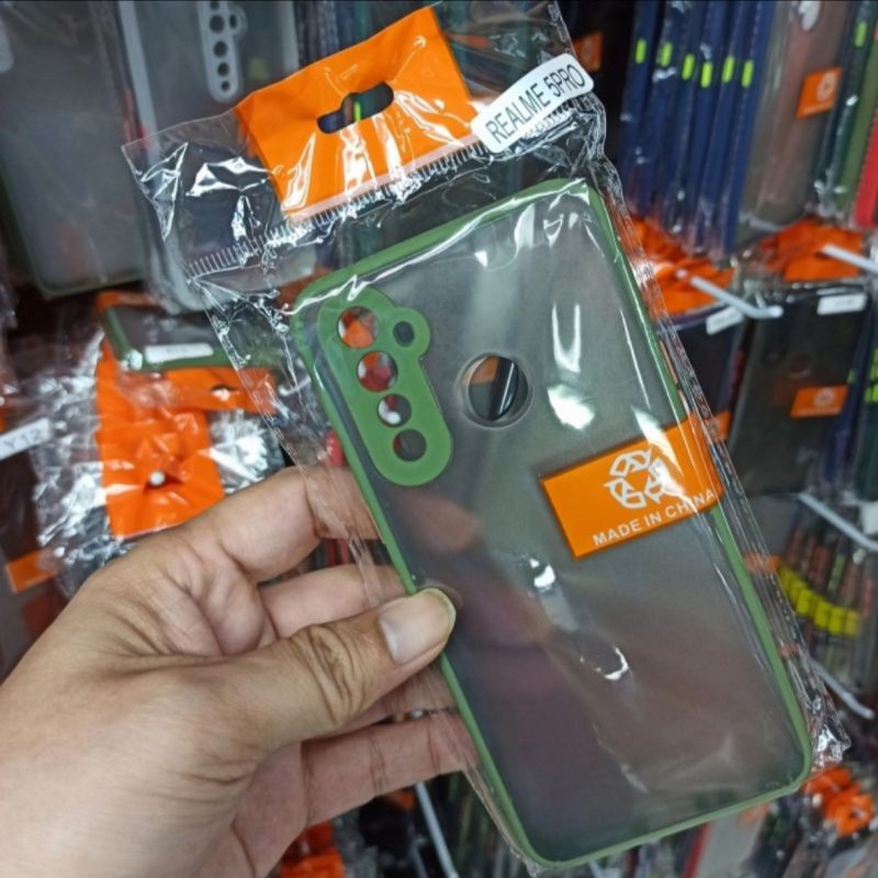 Realme 5 5 Pro case fuze dove doff matte colour warna