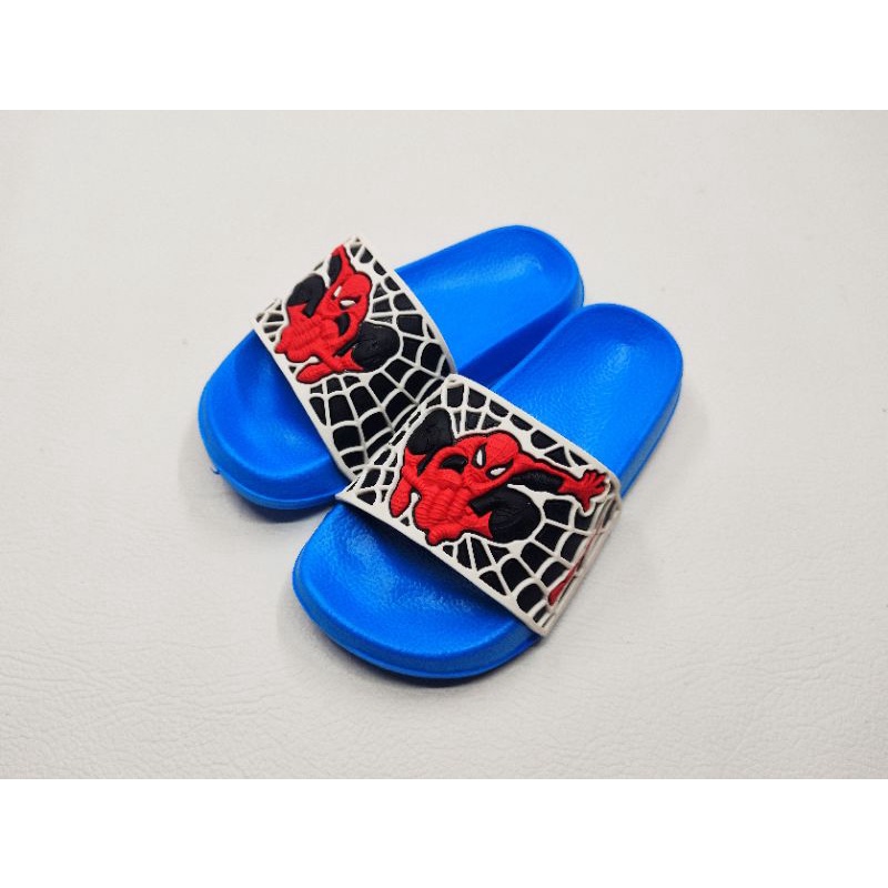 PORTO - SANDAL PORTO 1023 SELOP MOTIF SPAIDERMAN / SANDAL ANAK TERBARU / FASHION ANAK /SANDAL SELOP ANAK TERMURAH /SANDAL BABY PRIA / SANDAL KARET / SANDAL TRENDY /SANDAL SLIP ON IMPORT