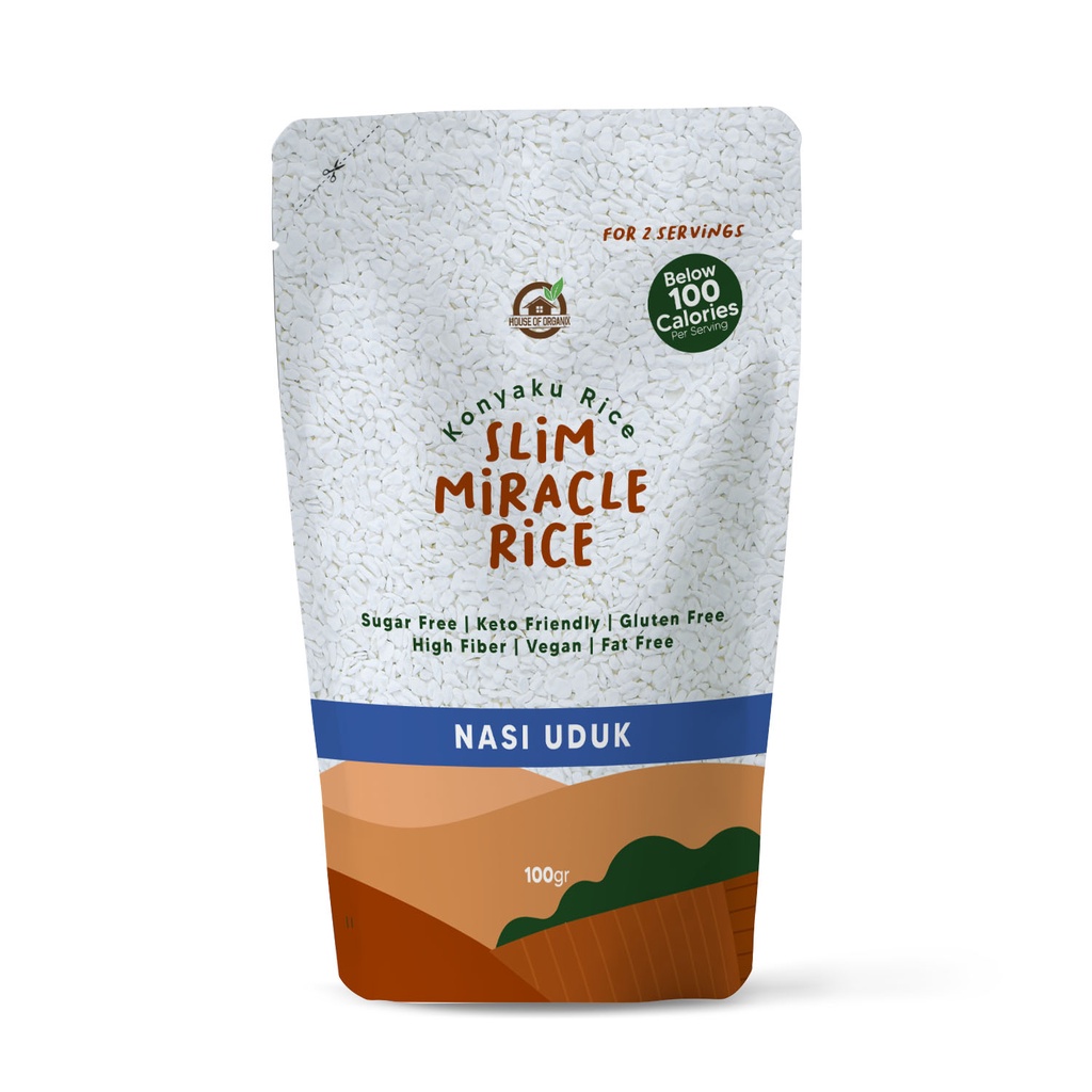 Slim Miracle Rice (Konnyaku Rice) 100 Gr