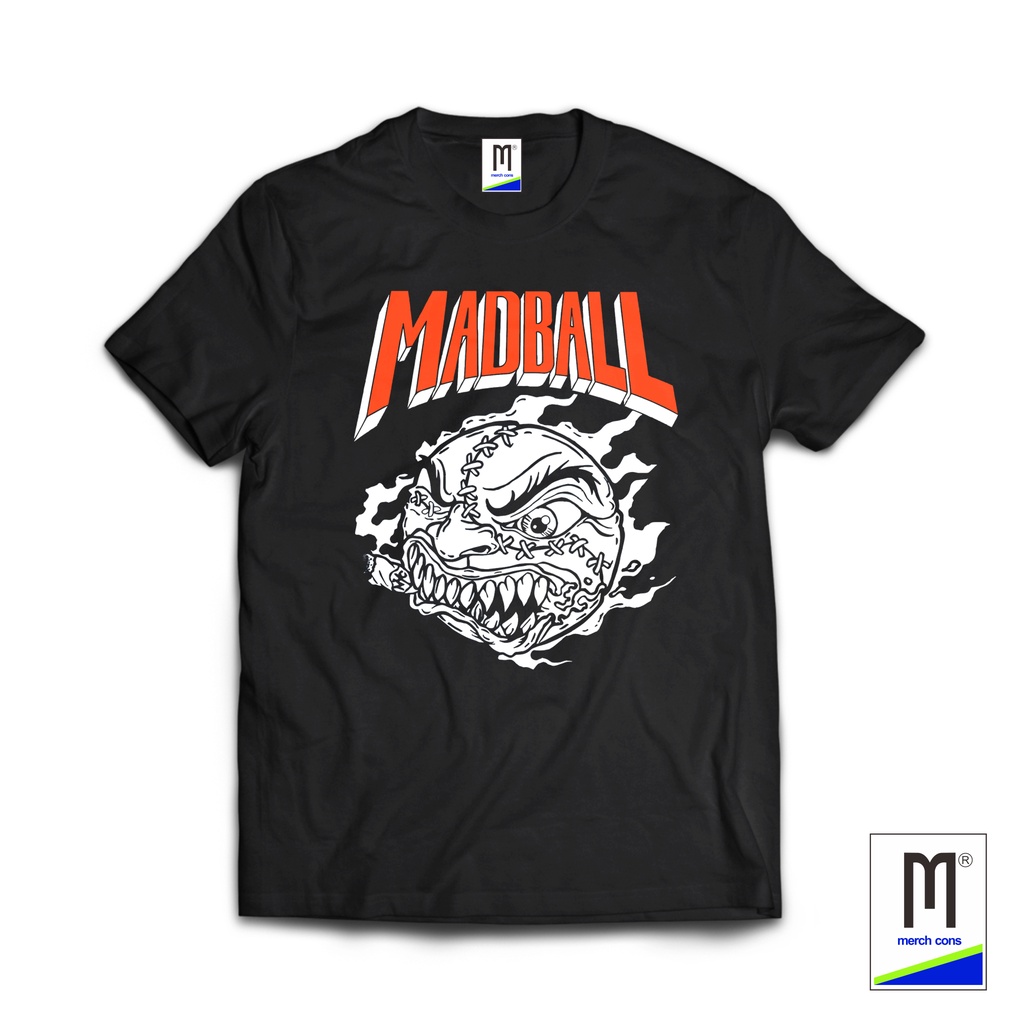 tshirt band MADBALL hitam kaos band kaos murah