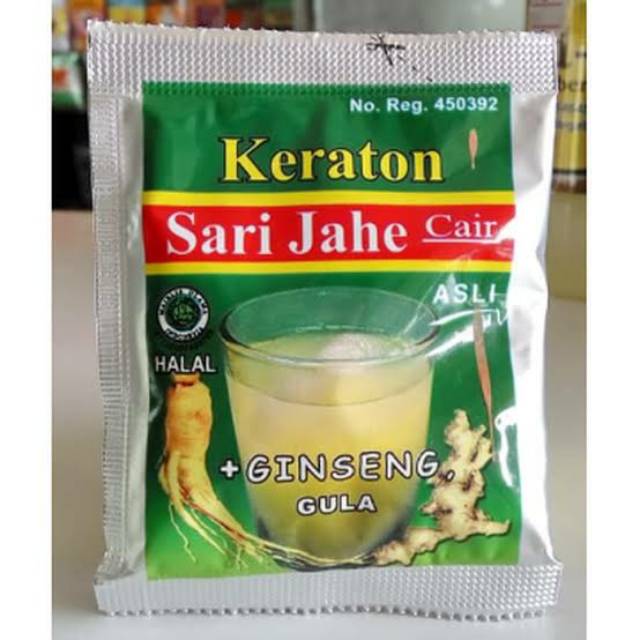 

Sari Jahe Cair Keraton Plus Ginseng / Sari Jahe Asli