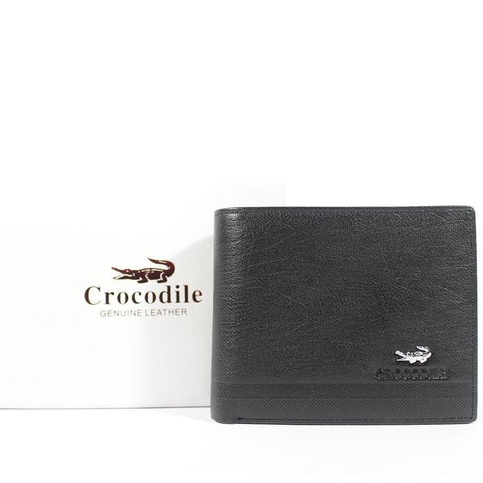 Dompet Pria Kulit Asli Branded, Dompet Cowok Crocodile Best Quality