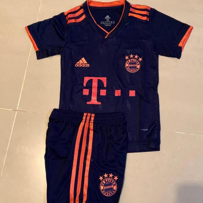 Dijual Jersey Baju Bola Bayern Munchen 3Rd Kids Anak 2019/2020 Grade Ori Tbk