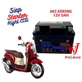 Jual Aki Motor Honda Scoopy Spacy Genio GTZ5S GTZ4V YTZ5S YTZ4V GS Y MF