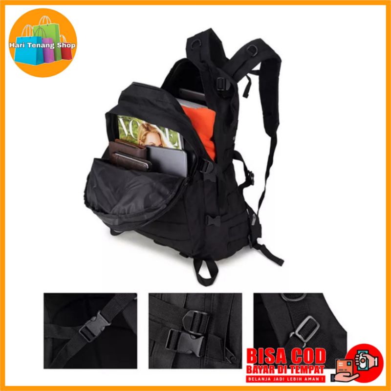 Tas Ransel 3D/ tas ransel tactical/tas outdoor/tas ransel IMPORT