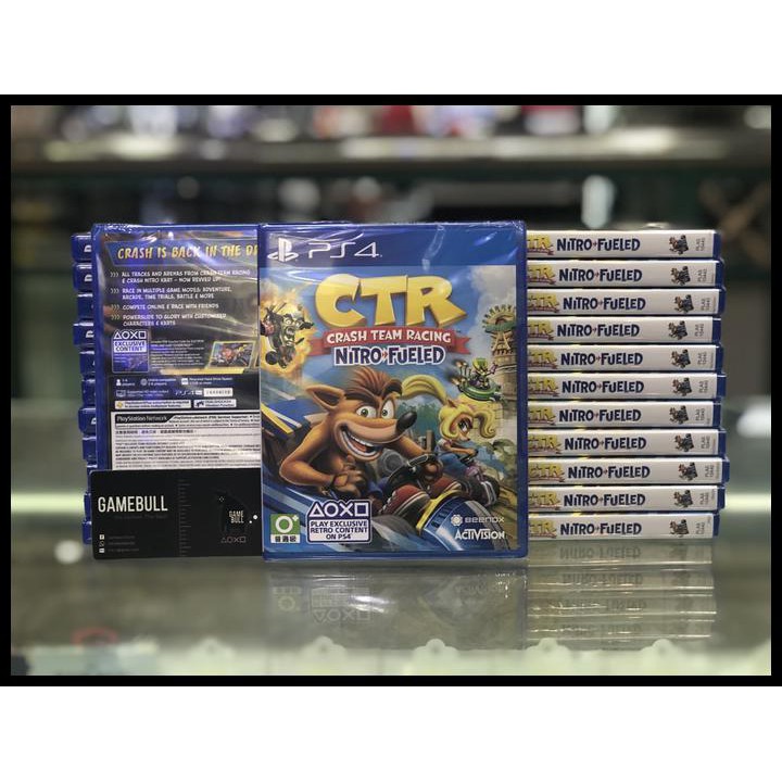 CTR : Crash Team Racing Nitro Fueled Remake - PS4 GAME (R3/ASIA) BOOM SALE