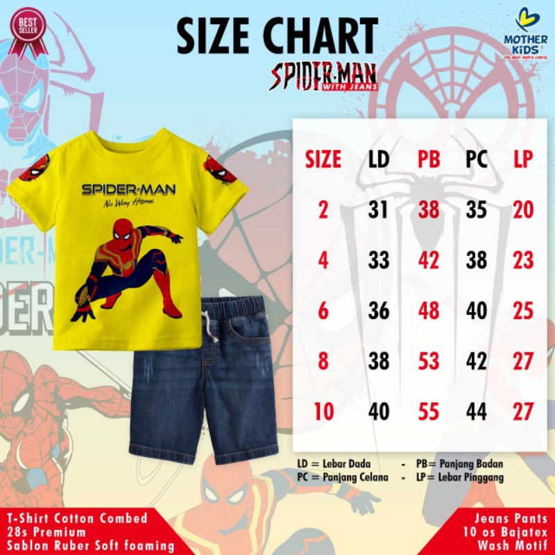 Set short pants jeans tshirt