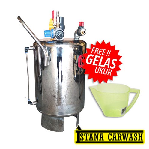 Tabung Shampo Salju Snow Cuci Steam Carwash Hidrolik Mobil Motor