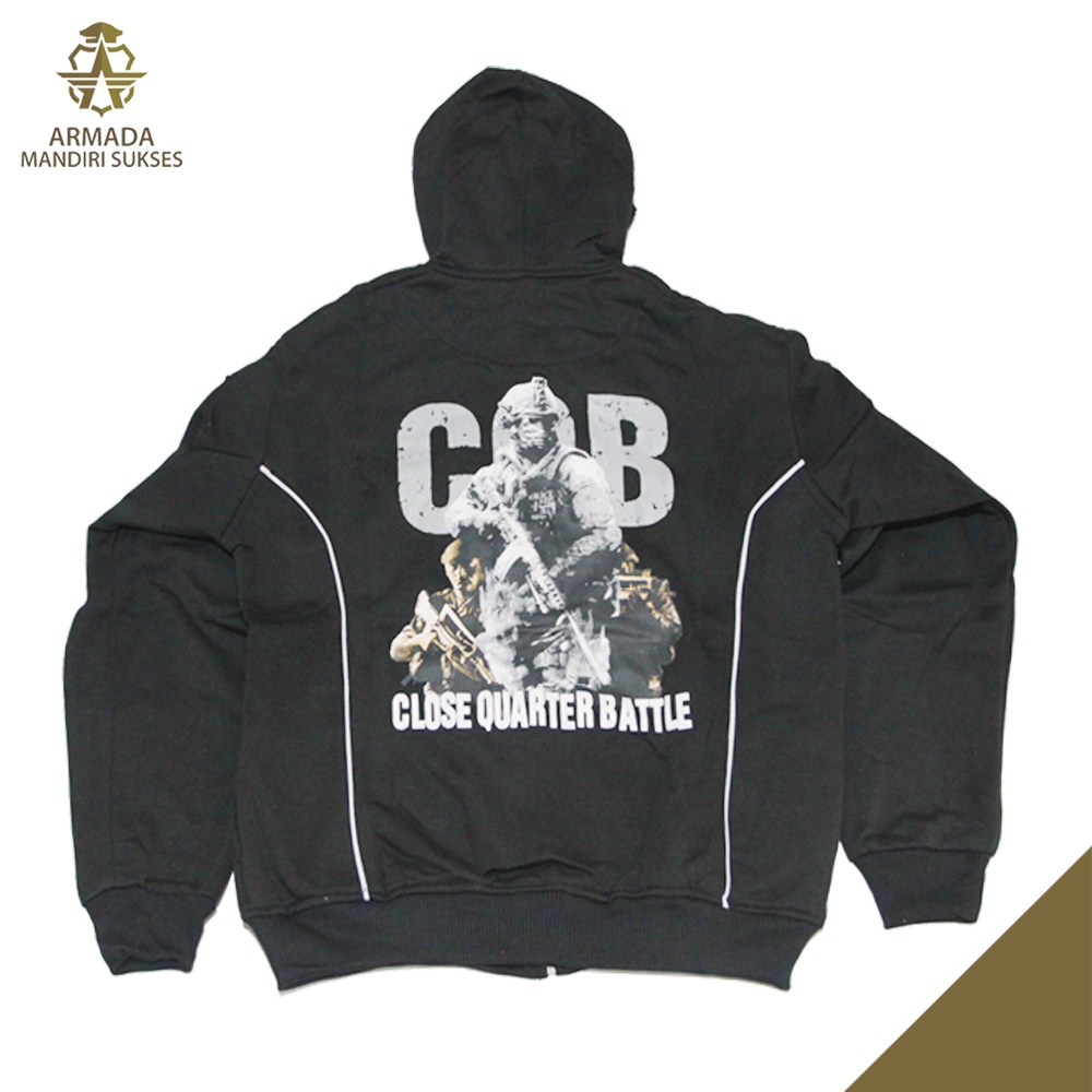 Hoodie Close Quarter Battle - Sweater Close Quarter Battle Velcro