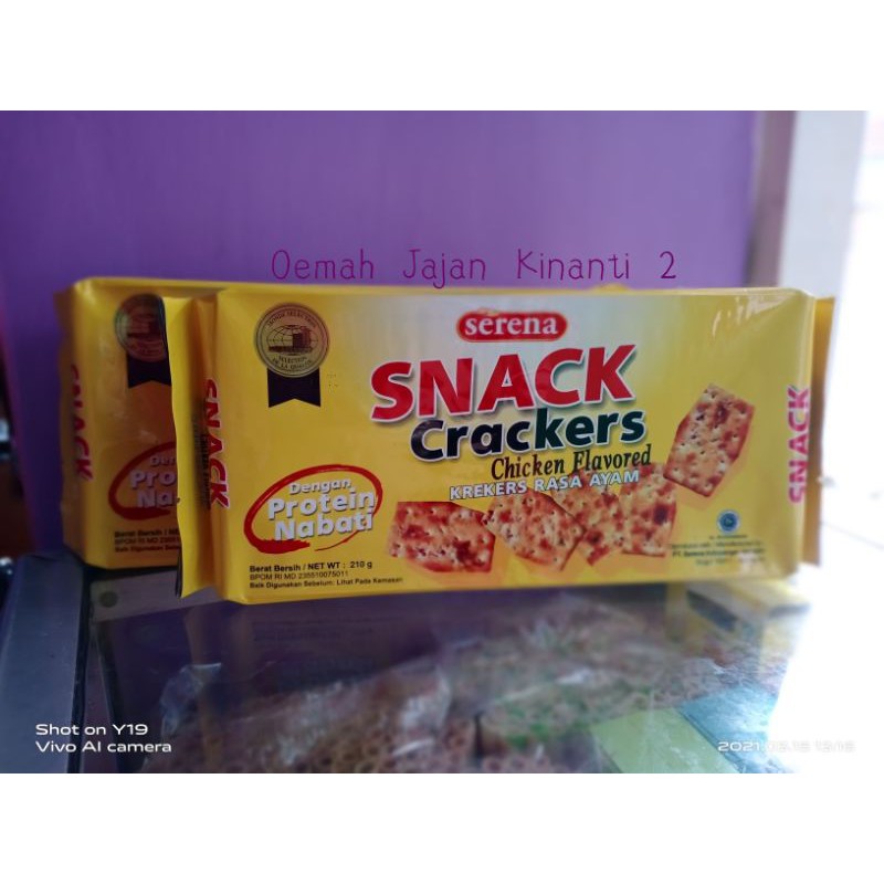 Snack Crackers /Biskuit Nissin / Rasa ayam
