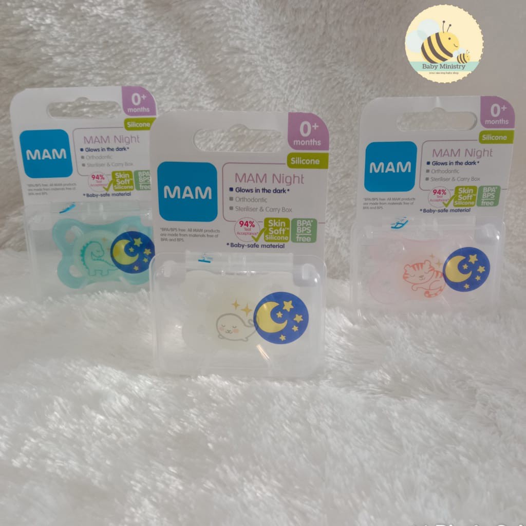 MAM Pacifier Night 0+ (Glow in the Dark)