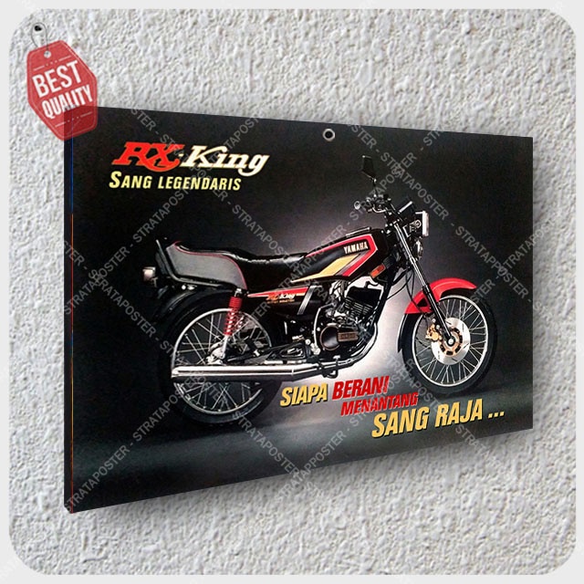 Poster Motor Yamaha RX King Dekorasi Hiasan dinding Otomotif 203091STA