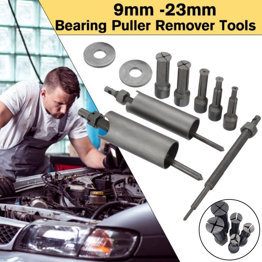 Treker Bearing Puller Set 8 Pcs Treker Bearing Tanam CVT Lepas Pembuka Dalam Laher Tutup Separator Disassembler Laker