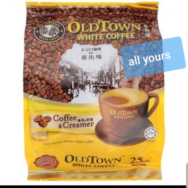 kopi coffee black white creamer oldtown old town no sugar tanpa gula