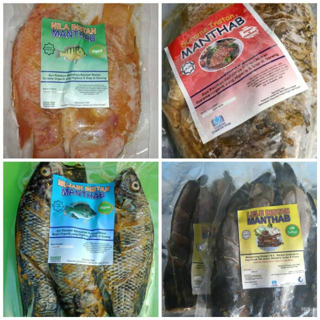 

Ikan Tawar Segar berbumbu Nila / Gurame / Mujair / Lele