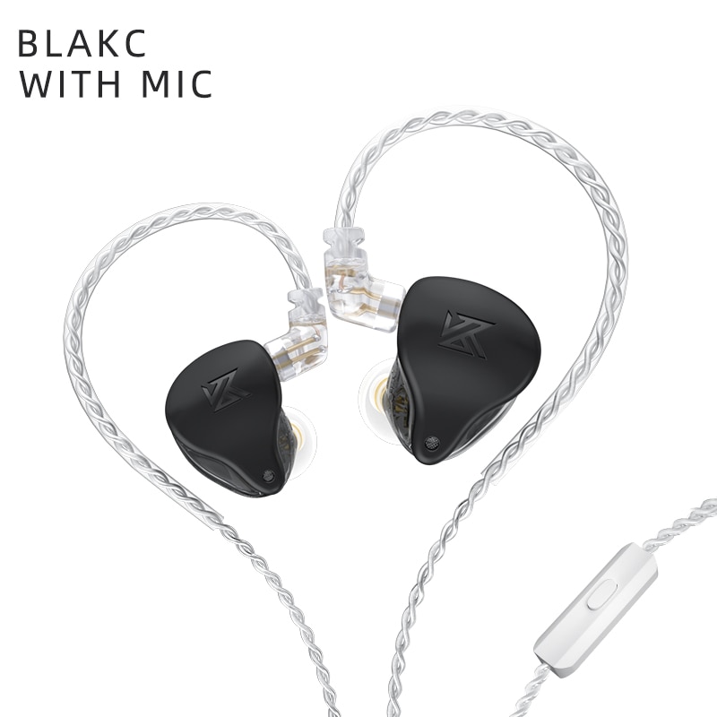 KZ AST 12BA Units 24 Balanced Armature HIFI Earphones DJ Monitor Earbuds Noise Cancelling Headsets KZ ZAX ZSX ASX  AS16 ASF